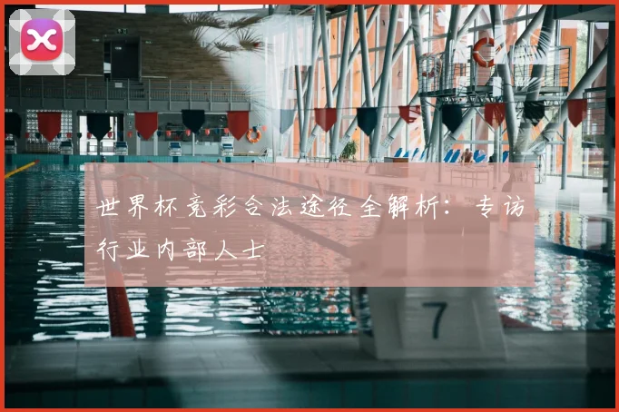 世界杯竞彩合法途径全解析：专访行业内部人士